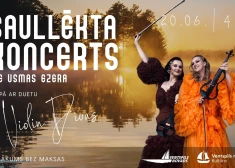 Usmas krastos sagaidīs saullēktu muzikālās apvienības “Violin Diivas” burvīgajās skaņās