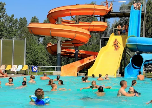 Ventspils pludmales akvaparks (publicitātes foto)
