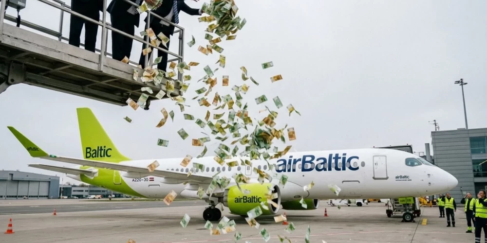 airBaltic является стратегическим активом Латвии, однако в решениях о будущем компании должны "участвовать и частные деньги".