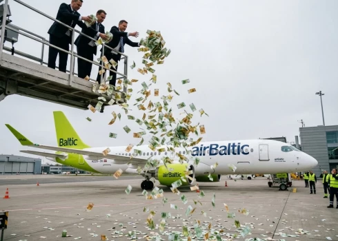 airBaltic является стратегическим активом Латвии, однако в решениях о будущем компании должны "участвовать и частные деньги".