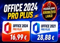 Kāpēc maksāt vairāk? Office 2024 Pro Plus tagad pieejams par 16,99 €