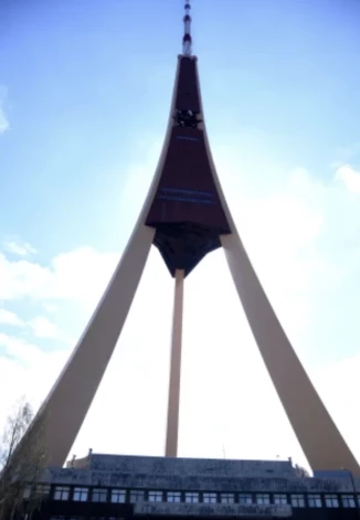 Televīzijas tornis mūsdienās.