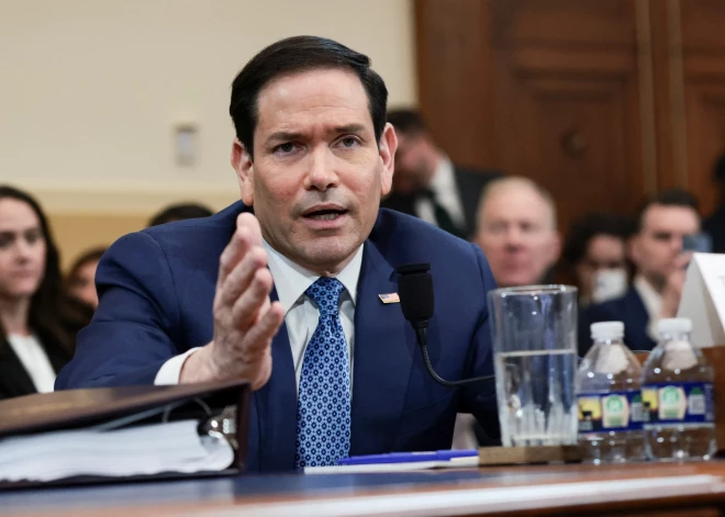 Rubio: "Grenlande ir daļa no Dānijas... pagaidām"