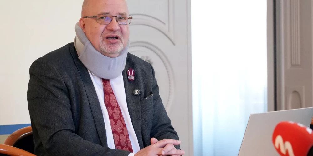 Valkas novada domes priekšsēdētājs Vents Armands Krauklis.