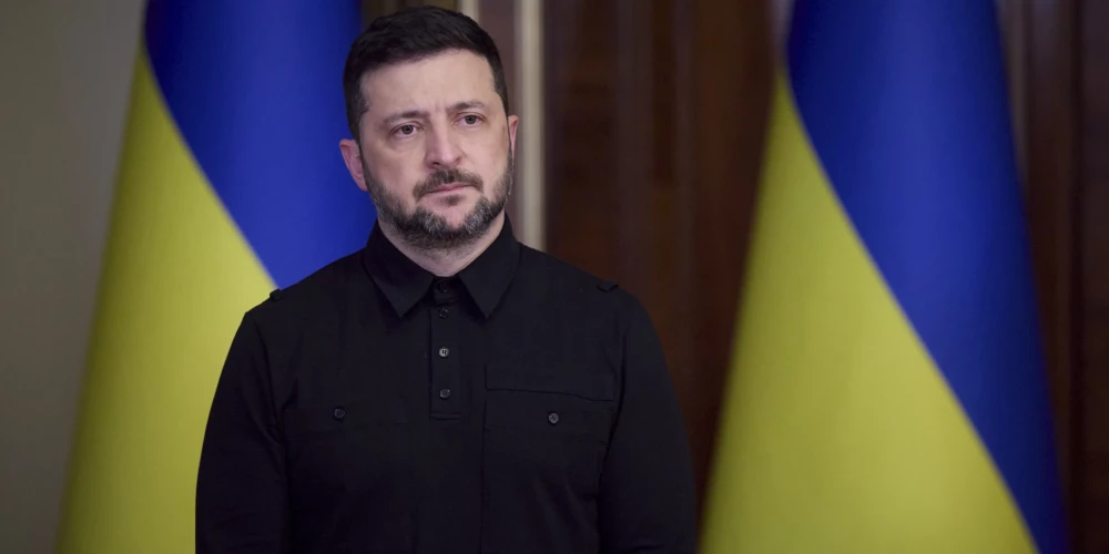 Ukrainas prezidents Volodimirs Zelenskis. 