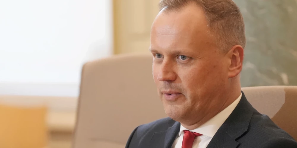 Viedās administrācijas un reģionālās attīstības ministrs Edgars Tavars. 