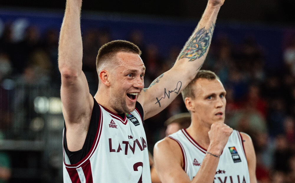 Kārlis Lasmanis pirms 3x3 Pasaules kausa izslēgšanas spēlēm otrs rezultatīvākais turnīrā