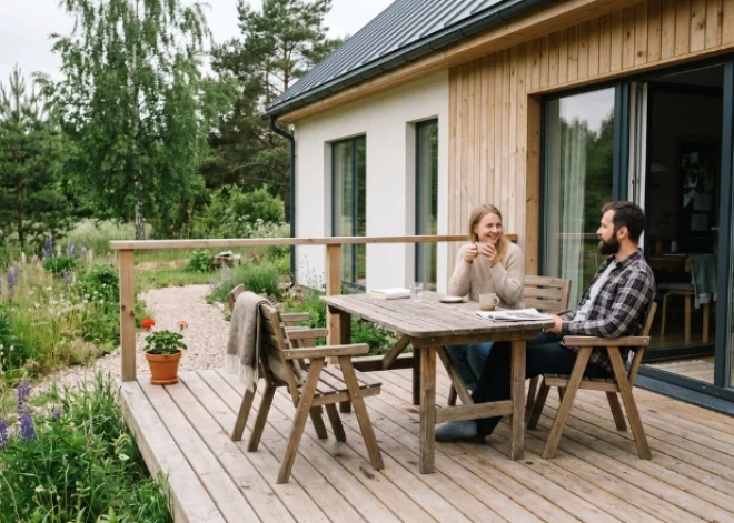 Terase pie mājas: ko saplānot, pirms sākas būvniecība?