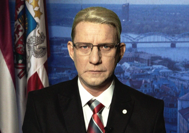 Artūrs Skrastiņš iejūtas Valda Zatlera lomā.