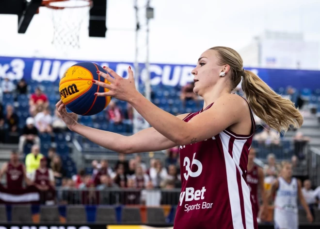 Latvijas 3x3 basketbolistes neiekļūst Pasaules kausa ceturtdaļfinālā