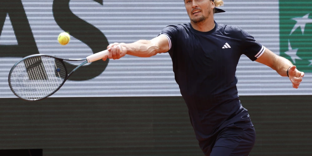 Aleksandrs Zverevs "Grand Slam" turnīra finālā spēlēs ceturto reizi karjerā.
