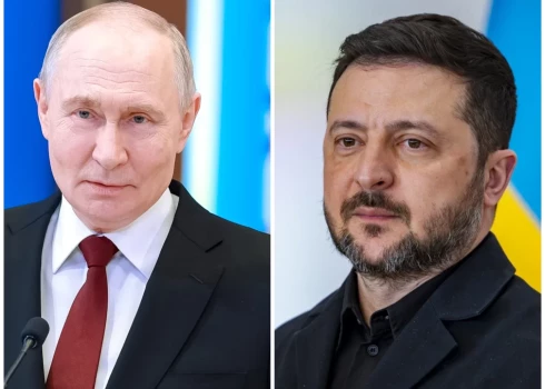 Ukrainas prezidents Volodimirs Zelenskis nosūtījis vēstuli Krievijas vadonim Vladimiram Putinam.