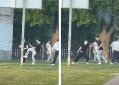 В Екабпилсе драка на аллее Дружбы закончилась задержанием и штрафом