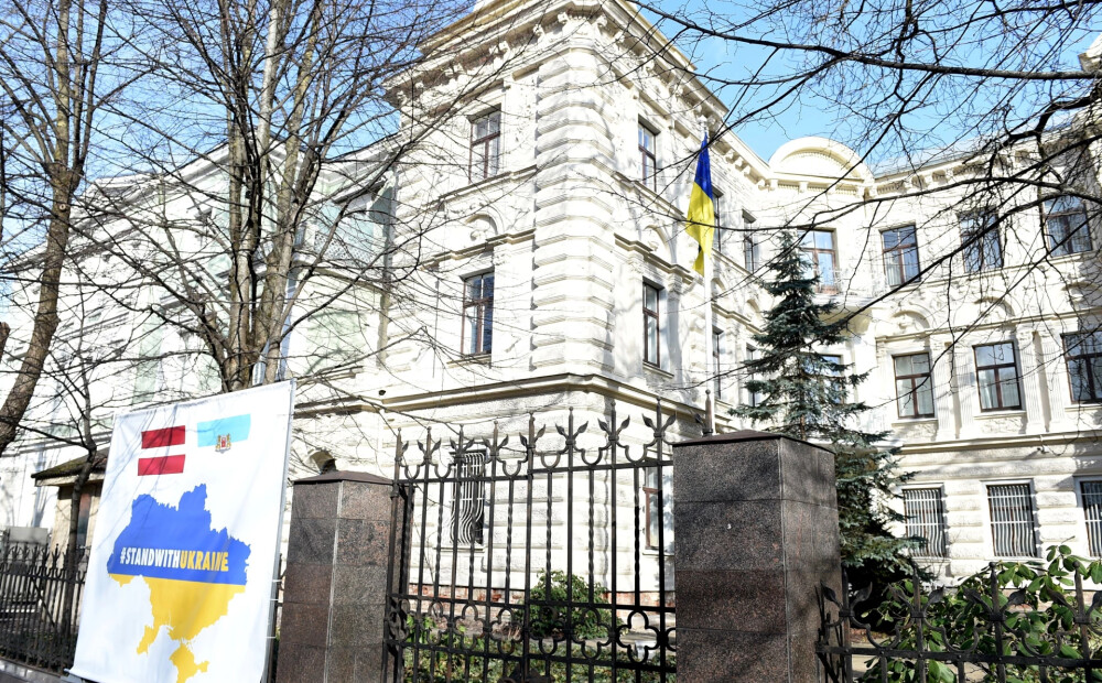 Pie Ukrainas vēstniecības plānots pikets pret dronu ielidoša