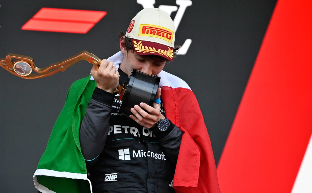 Antonelli uzvar Monako "Grand Prix"