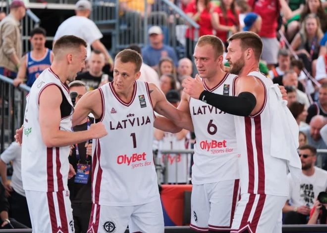 Сборная Латвии по баскетболу 3x3 вышла в финал Кубка мира