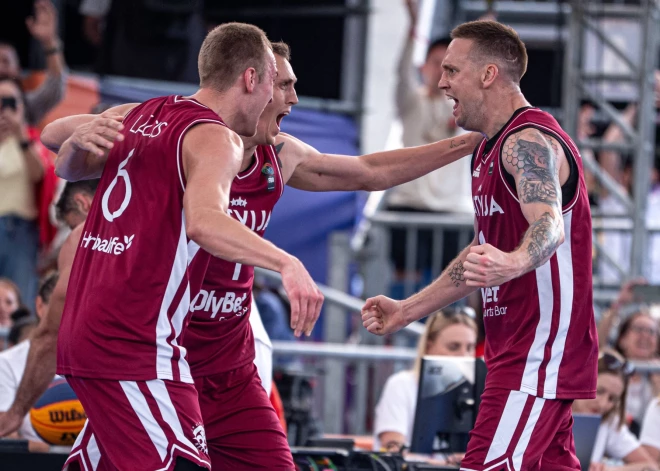 Исторический триумф: сборная Латвии по баскетболу 3x3 впервые выиграла Кубок мира