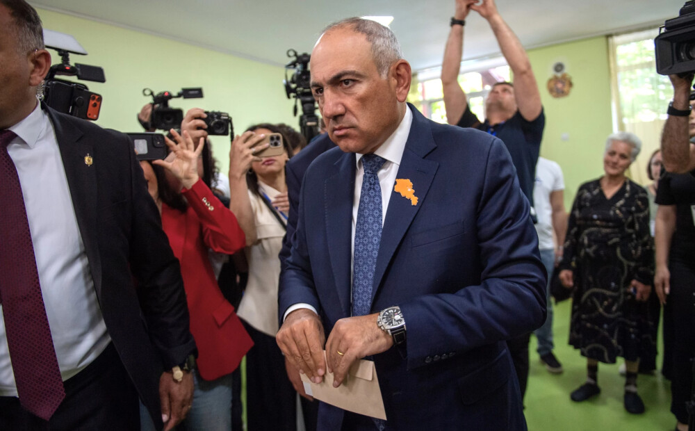 Armēnijas parlamenta vēlēšanās vadībā Pašinjana partija