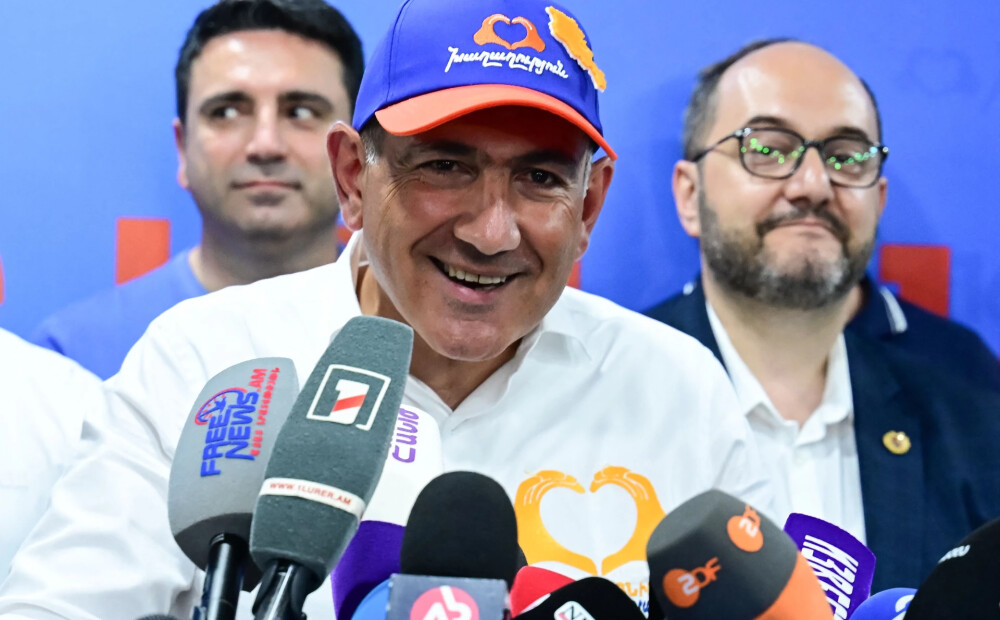 Armēnija izvēlas Eiropu! Pašinjana partija svin pārliecinošu