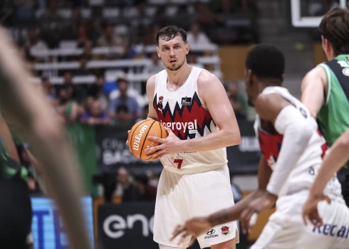 Rodions Kurucs noslēdzis pirmo sezonu Baskonijas rindās. 