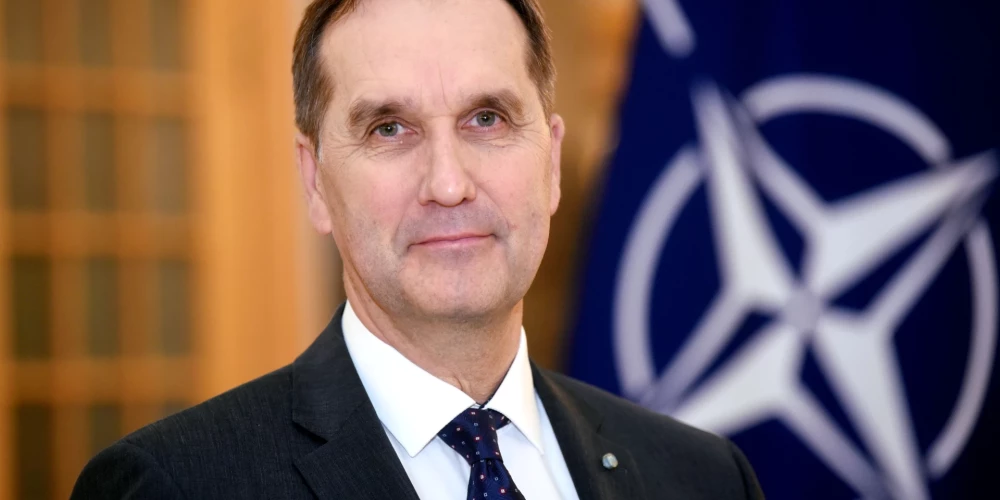 Latvijas vēstnieks NATO Māris Riekstiņš.