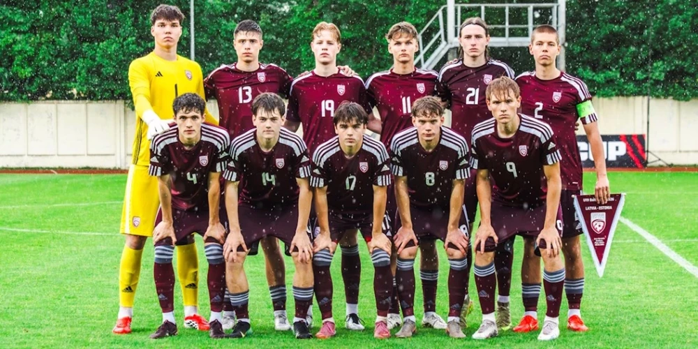 Latvijas U-19 futbolisti par spīti uzvarai pēdējā mačā noslēdz Baltijas kausu otrajā vietā.