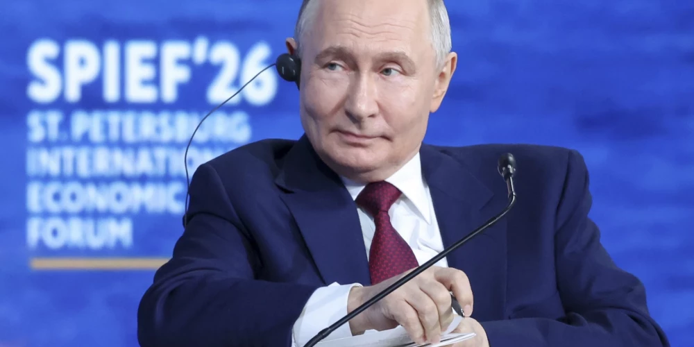 Krievijas diktators Vladimirs Putins.
