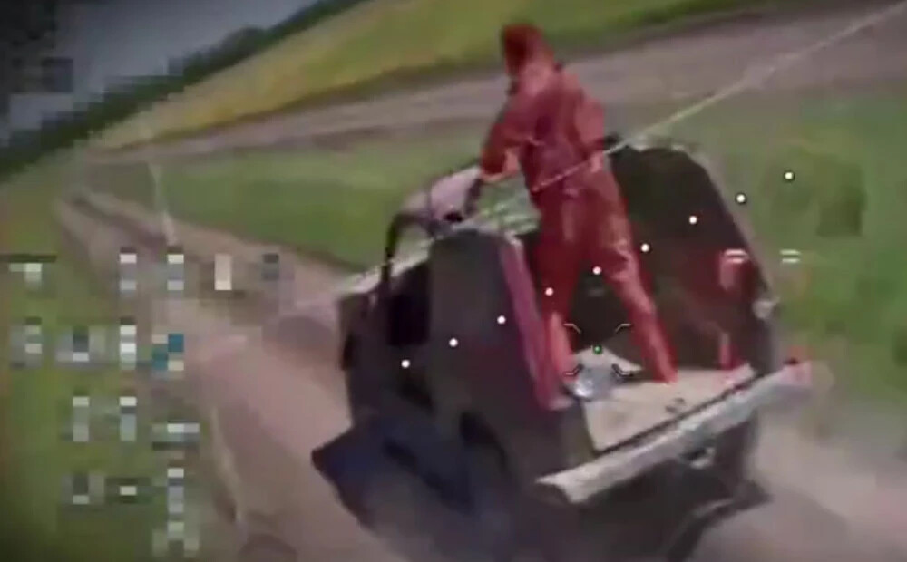 VIDEO: Ukrainas aizstāvji efektīvi izmanto vidēja trieciena 