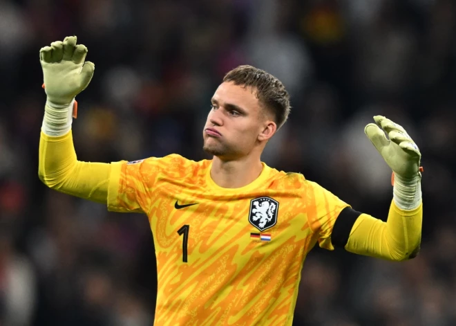 Savainojumu guvis Nīderlandes futbola izlases pamatvārtsargs