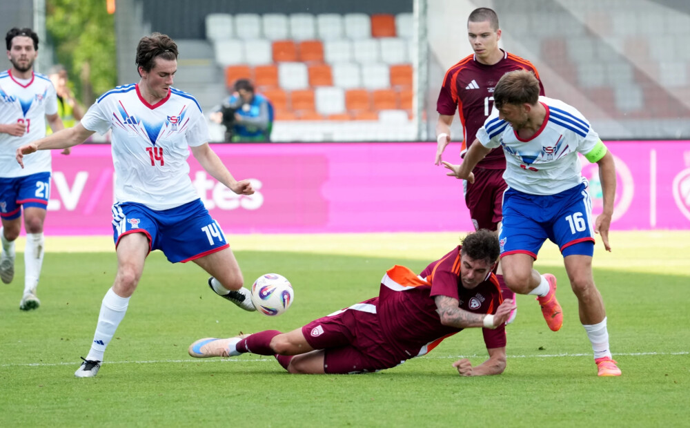 Latvijas futbolisti nespēj uzlauzt Fēru salu cieto