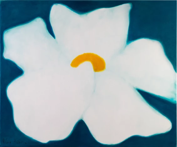 Helēna Heinrihsone, "Baltā", audekls, eļļa, 150 × 180 cm, 2024.
