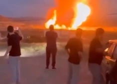 VIDEO: Dagestānā eksplodējis galvenais gāzes vads, radot 15 metrus augstu uguns mākoni