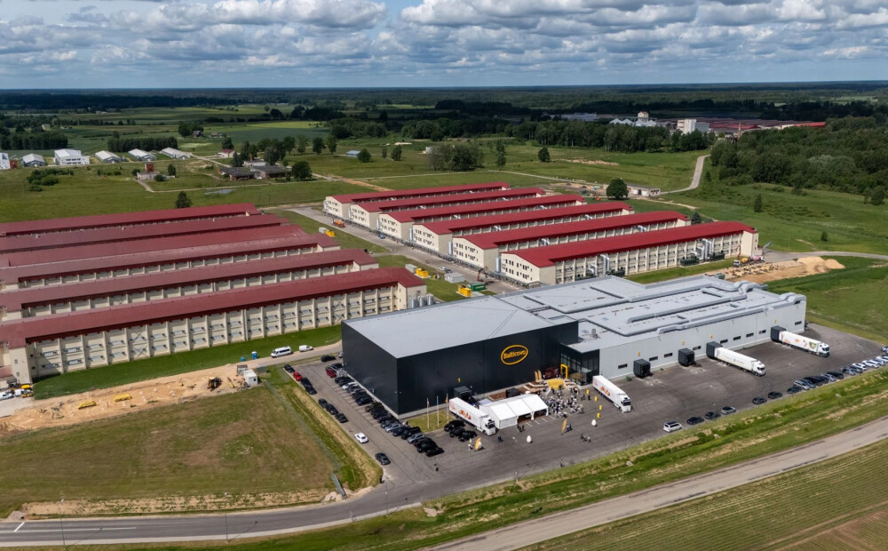 "Balticovo” atklāj 120 miljonus vērtu olu ražošanas kompleks