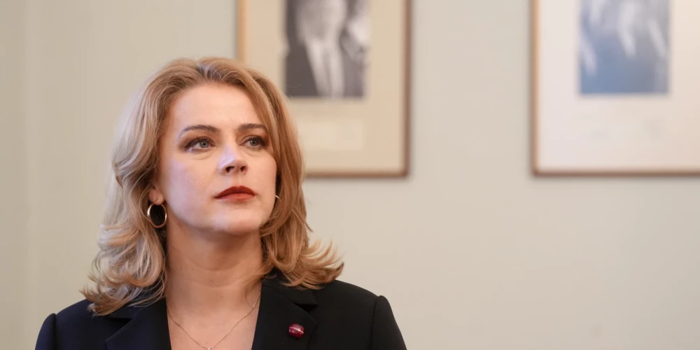 Bijusī Ministru prezidente Evika Siliņa. 