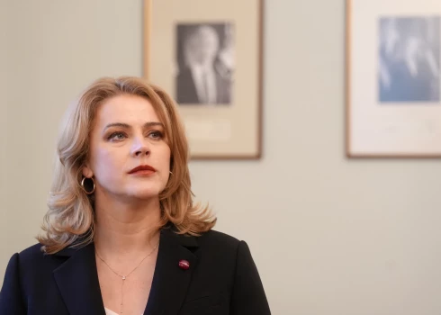 Bijusī Ministru prezidente Evika Siliņa. 