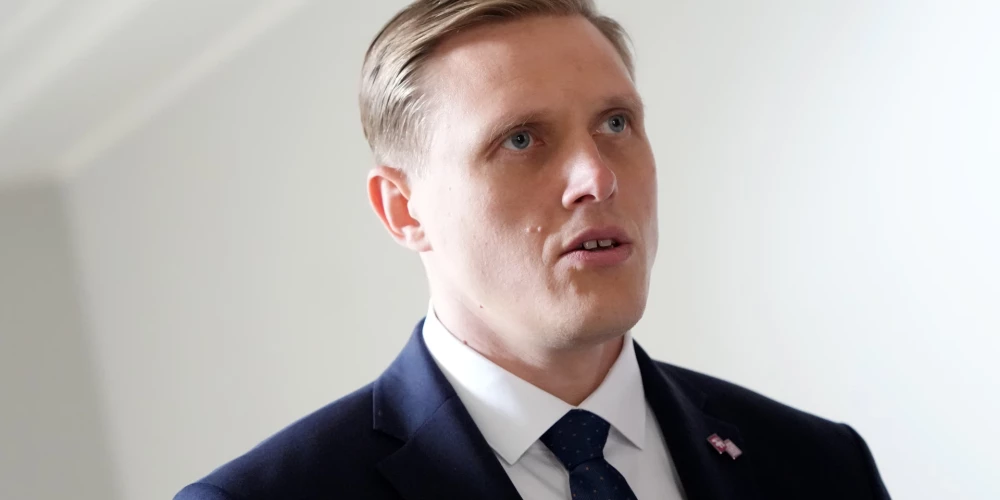 Iekšlietu ministrs Jānis Dombrava. 