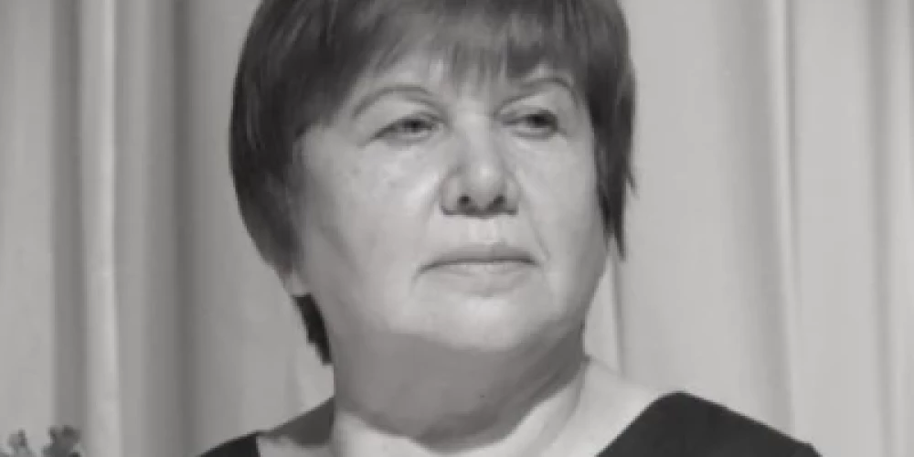 Alla Ločmele (1956-2026). Foto: ekrānuzņēmums no Ludzasnovads.lv
