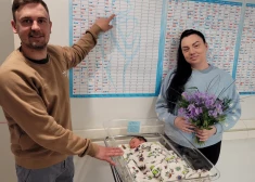 Dūšīgs spēkavīrs! Vidzemes slimnīcā pasaulē nācis 300. bērniņš – vairāk nekā četrus kilogramus smagais Rūbens