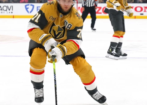 Viens no "Golden Knights" līderiem Viljamss Kārlsons.
