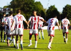 "Liepājas" futbolisti cīņā par ceturto vietu pārspēj "Super Nova" komandu