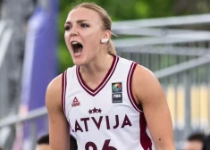 Latvijas 3x3 basketbolistes piedzīvo zaudējumu Pasaules sērijas turnīra pirmajā spēlē
