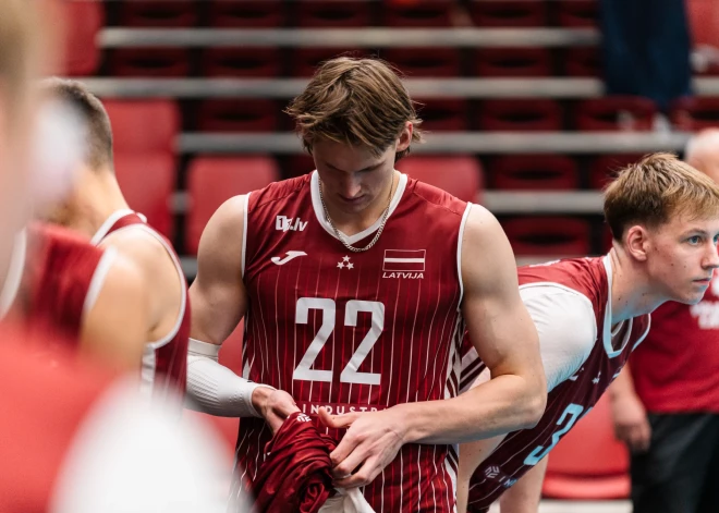 Latvijas volejbolisti piedzīvo pirmo neveiksmi Eiropas līgas spēlēs, piekāpjoties Melnkalnei