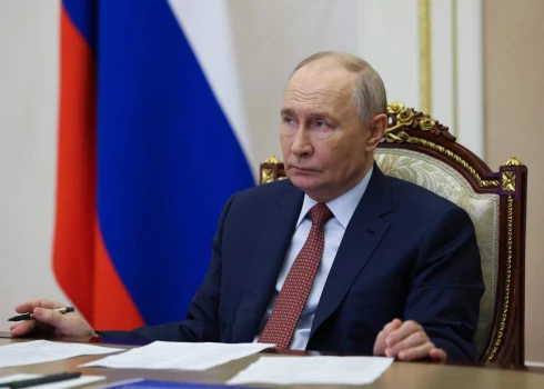 Krievijas diktators Vladimirs Putins.