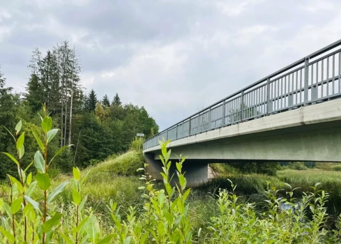 Grāvkroga tilts Valkas novadā.