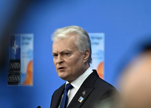 Lietuvas prezidents Gitans Nausēda.