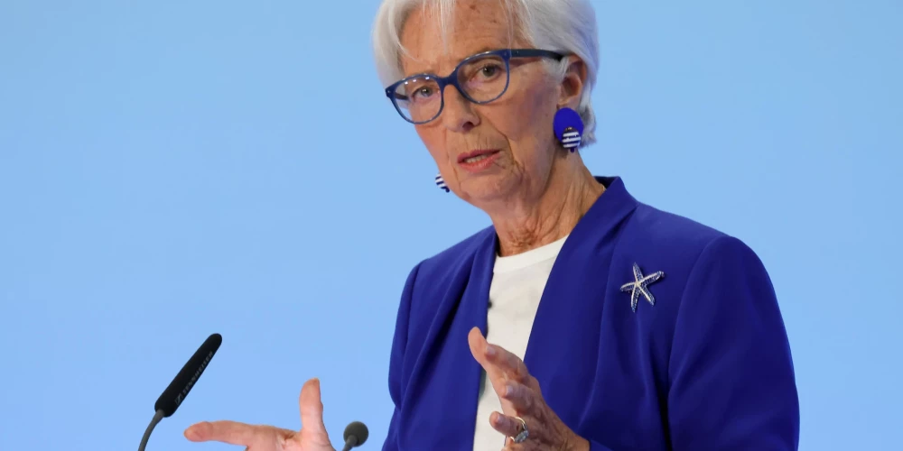 Eiropas Centrālās bankas (ECB) prezidente Kristīne Lagarda.