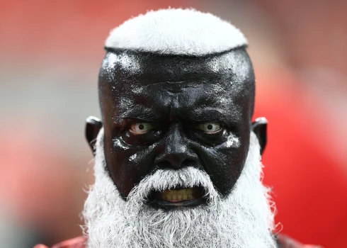 Turcijas futbola fans Nedžets Jolčermans.