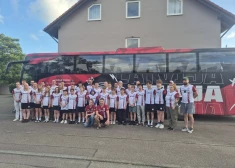 Latvijas galda hokejistiem medaļu birums Eiropas čempionātā Vācijā