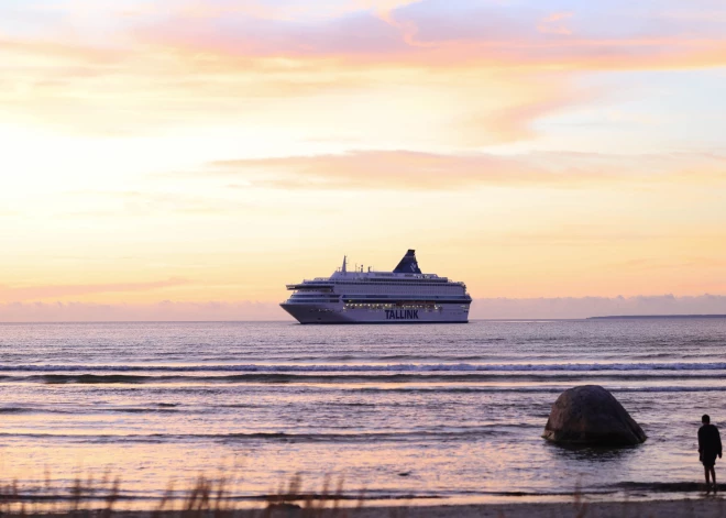 Uz prāmja "Tallink Silja Line" atrasts miris pasažieris