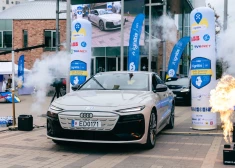 Ar vairāk nekā 60 spēkratu dalību aizvadīts "Ignitis ON" elektroauto rallijs